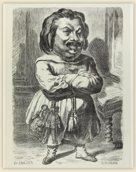 身穿晨袍的巴爾札克