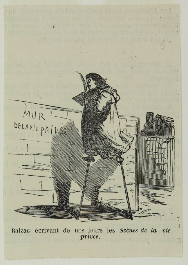 1868年巴爾札克撰寫現代