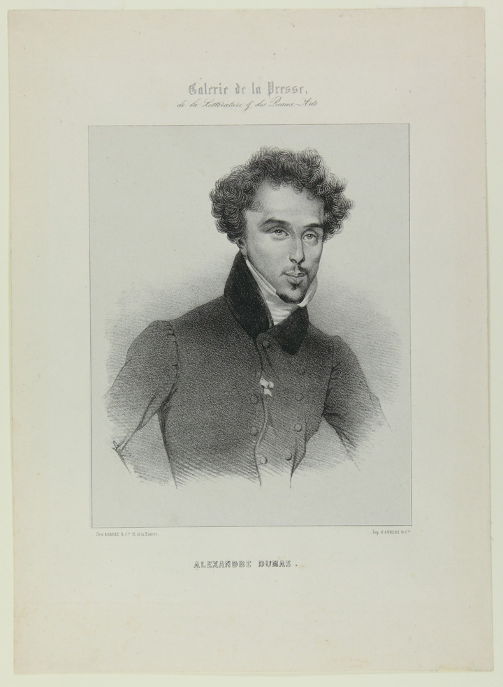 亞歷山大.仲馬肖像